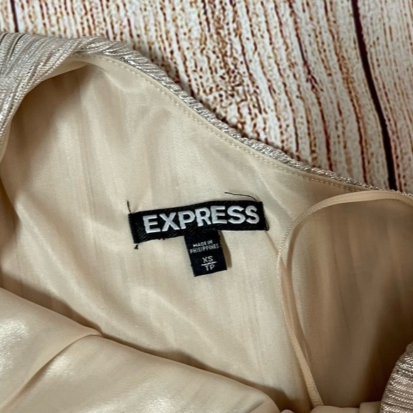 One Shoulder Shimmer Dress - Picture 7 of 7